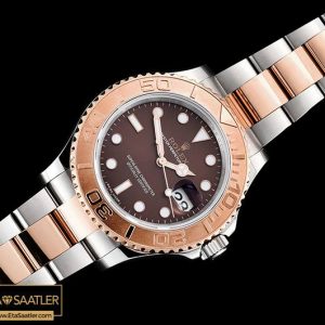 ROLYM133 - YachtMaster 116623 40mm Wrapped RGSS Brown BP A3135 - 11.jpg